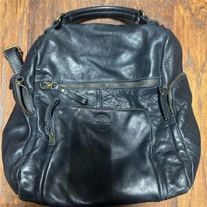 Lusher Genuine Buttery Leather Quest Backpack